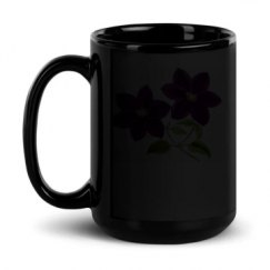 15oz Black Glossy Mug