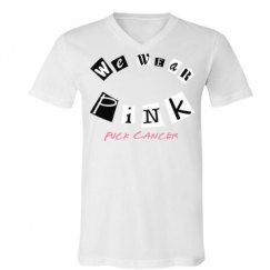 Unisex V-Neck Jersey Tee