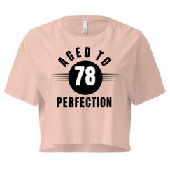 Ladies Festival Cali Crop Top Tee