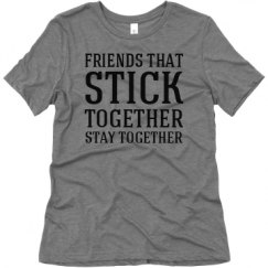 Ladies Relaxed Fit Super Soft Triblend Tee