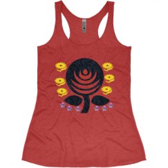 Ladies Slim Fit Super Soft Racerback Triblend Tank