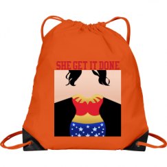 Port & Company Drawstring Cinch Bag