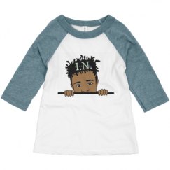 Toddler 3/4 Sleeve Raglan Tee
