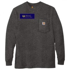 Unisex Carhartt Pocket Long Sleeve Tee