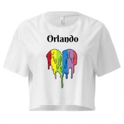 Ladies Festival Cali Crop Top Tee