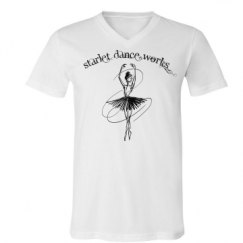 Unisex V-Neck Jersey Tee