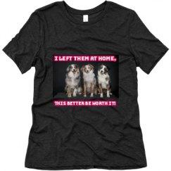 Ladies Relaxed Fit Super Soft Triblend Tee