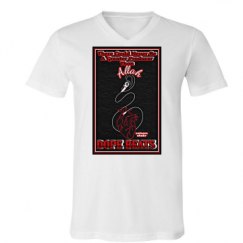 Unisex V-Neck Jersey Tee