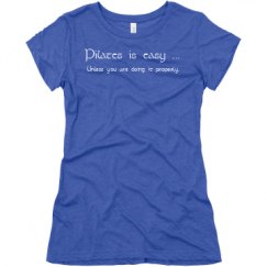 Ladies Slim Fit Super Soft Triblend Tee