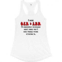 Ladies Slim Fit Racerback Tank Top