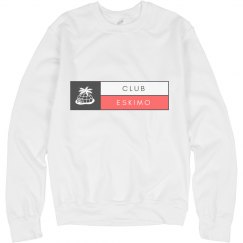 Clubeskimo Red Print Sweatshirt