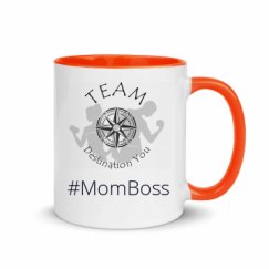 11oz Ceramic Mug with Color Inside