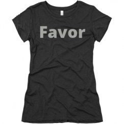 Ladies Slim Fit Super Soft Triblend Tee
