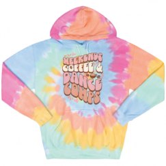 Unisex Tie-Dye Fleece Hoodie