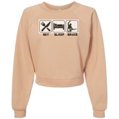 Women's Raglan Pullover Fleece