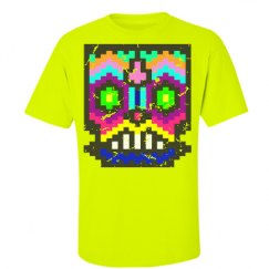 Unisex Ultra Cotton Safety Neon Crewneck Tee