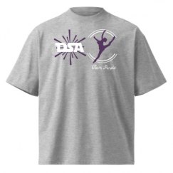 Unisex Organic Oversized High Neck T-Shirt