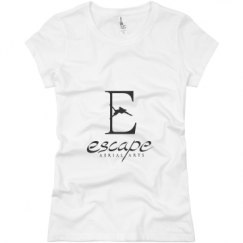 Ladies Slim Fit Basic Promo Jersey Tee