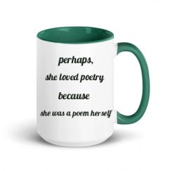 15oz Ceramic Mug with Color Inside