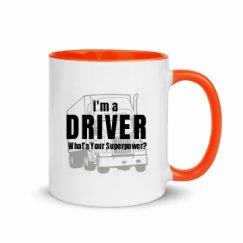 11oz Ceramic Mug with Color Inside