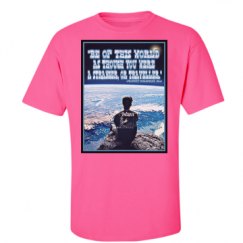 Unisex Ultra Cotton Safety Neon Crewneck Tee