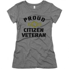 Ladies Slim Fit Super Soft Triblend Tee