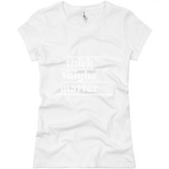 Ladies Slim Fit Basic Promo Jersey Tee