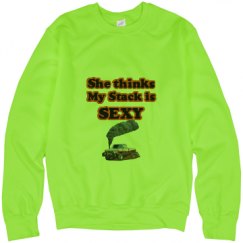 Unisex Neon Crewneck Sweatshirt