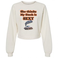 Women's Raglan Pullover Fleece