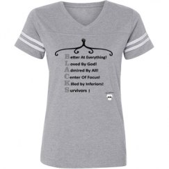 Ladies Relaxed Fit Vintage Sports Tee