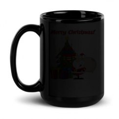 15oz Black Glossy Mug
