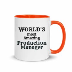 11oz Ceramic Mug with Color Inside