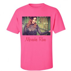 Unisex Ultra Cotton Safety Neon Crewneck Tee