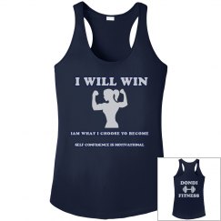 DONDIFITNESS WOMAN PERFORMANCE TANK  TOPS