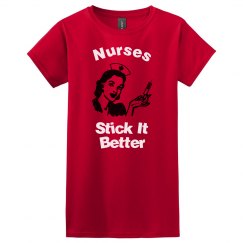 Nurses Stick It Better - Racer back flowy tank