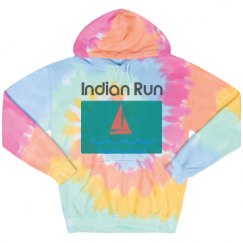 Unisex Tie-Dye Fleece Hoodie