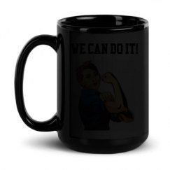 15oz Black Glossy Mug