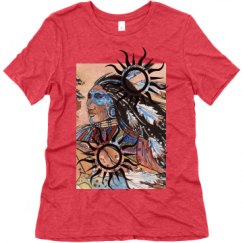 Ladies Relaxed Fit Super Soft Triblend Tee