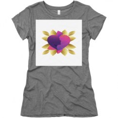 Ladies Slim Fit Super Soft Triblend Tee