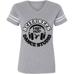 Ladies Relaxed Fit Vintage Sports Tee