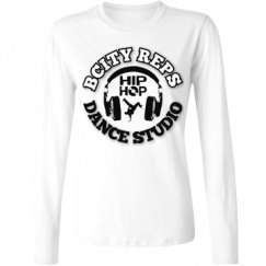 Ladies Relaxed Fit Basic Long Sleeve Tee