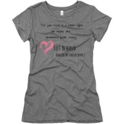 Ladies Slim Fit Super Soft Triblend Tee