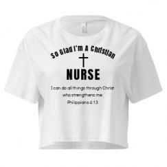 Ladies Festival Cali Crop Top Tee