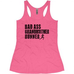 Bad Ass Grandmother Runner with Runner