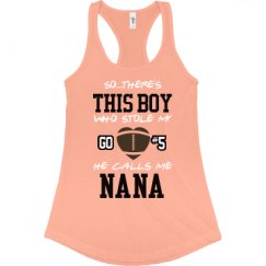 Ladies Slim Fit Racerback Tank Top