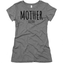Ladies Slim Fit Super Soft Triblend Tee