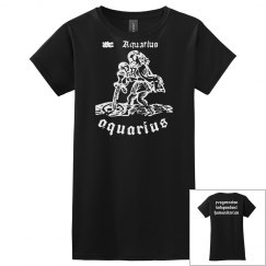 Zodiac Aquarius Art Personalized