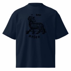 Unisex Organic Oversized High Neck T-Shirt