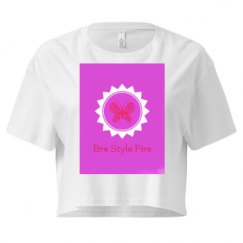 Ladies Festival Cali Crop Top Tee