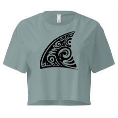 Ladies Festival Cali Crop Top Tee